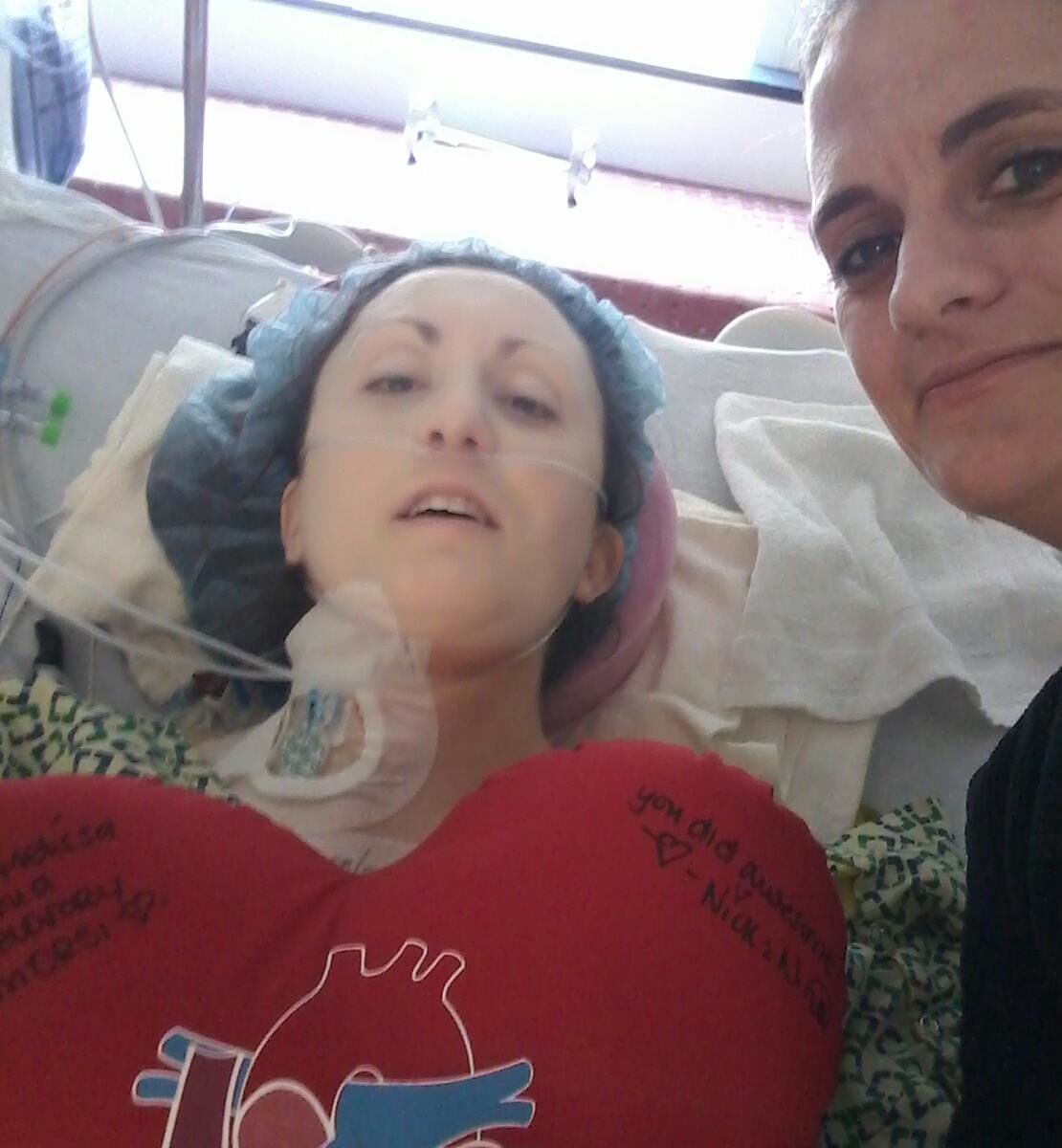 Me right after surgery.