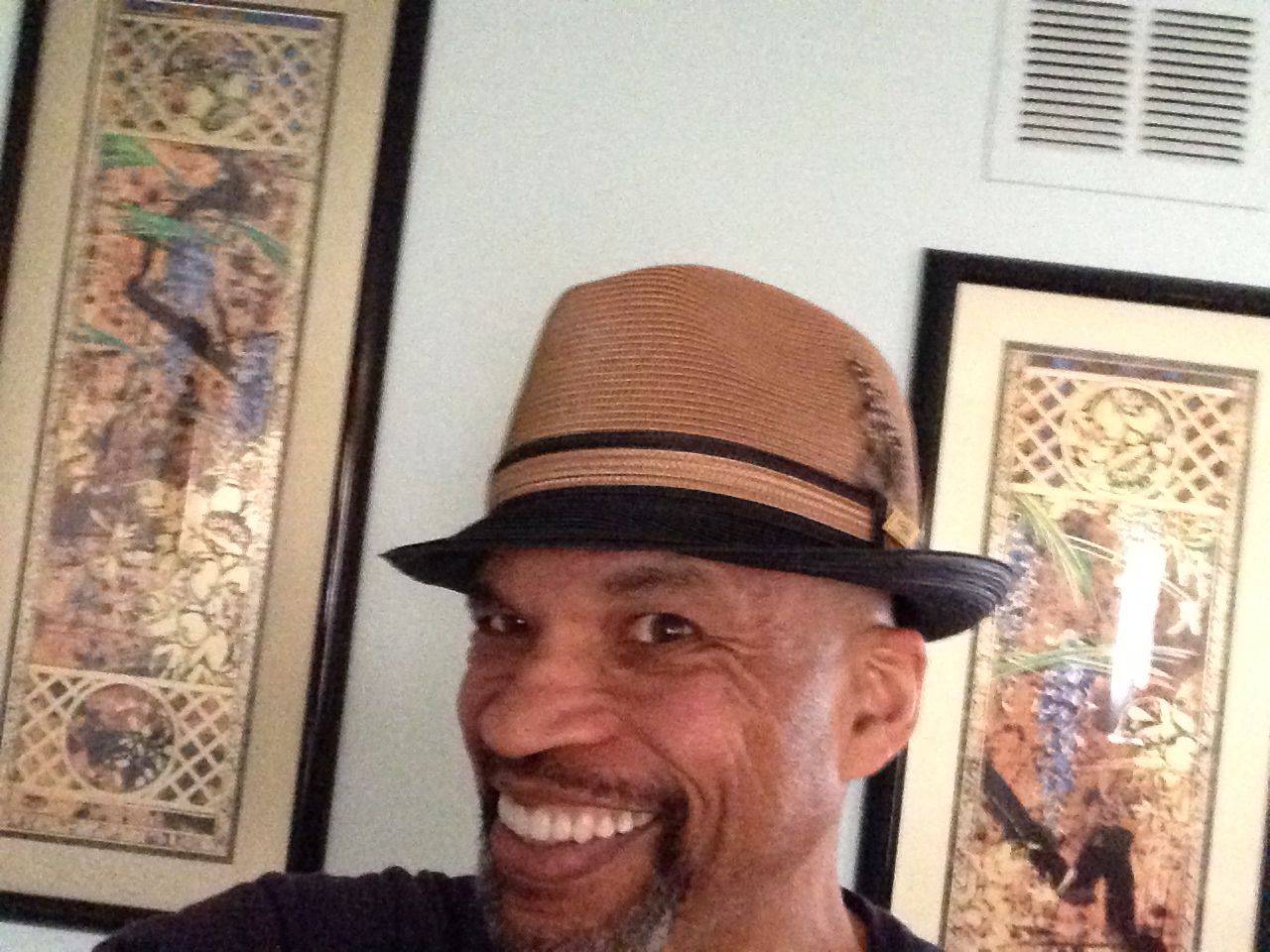 Still smiling!