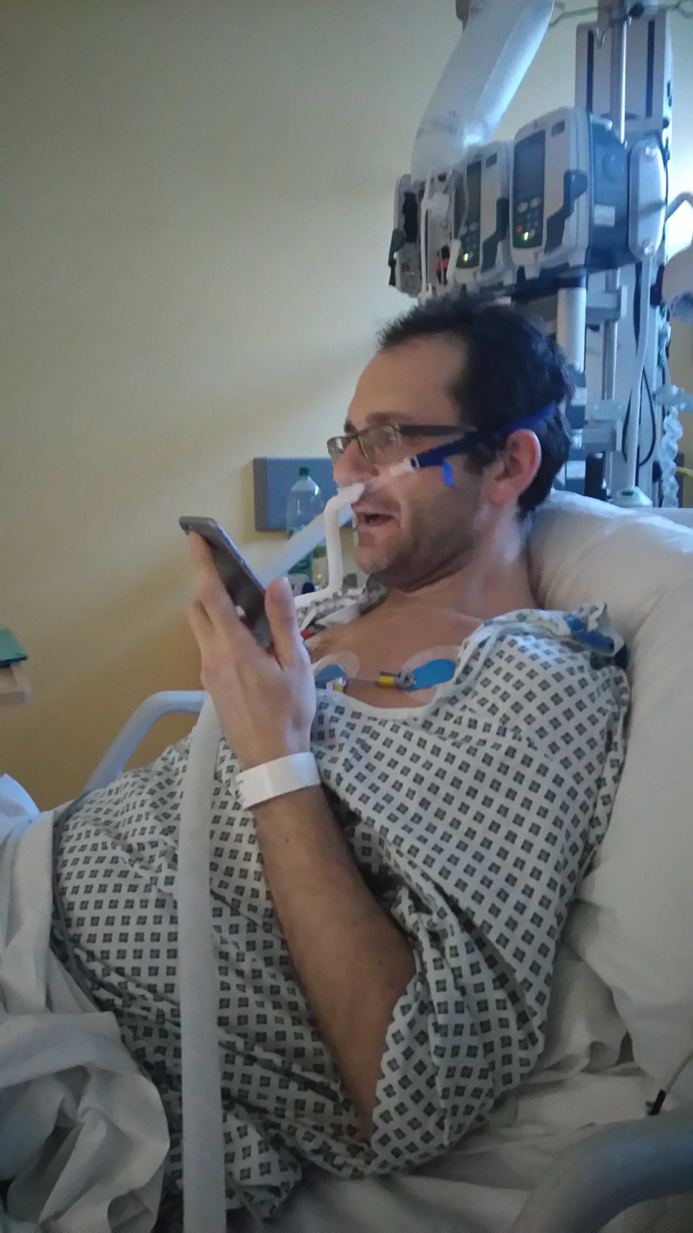 Thu, 24th March 2016 (my birthday)
Second day in hospital, two days prior to my heart surgery