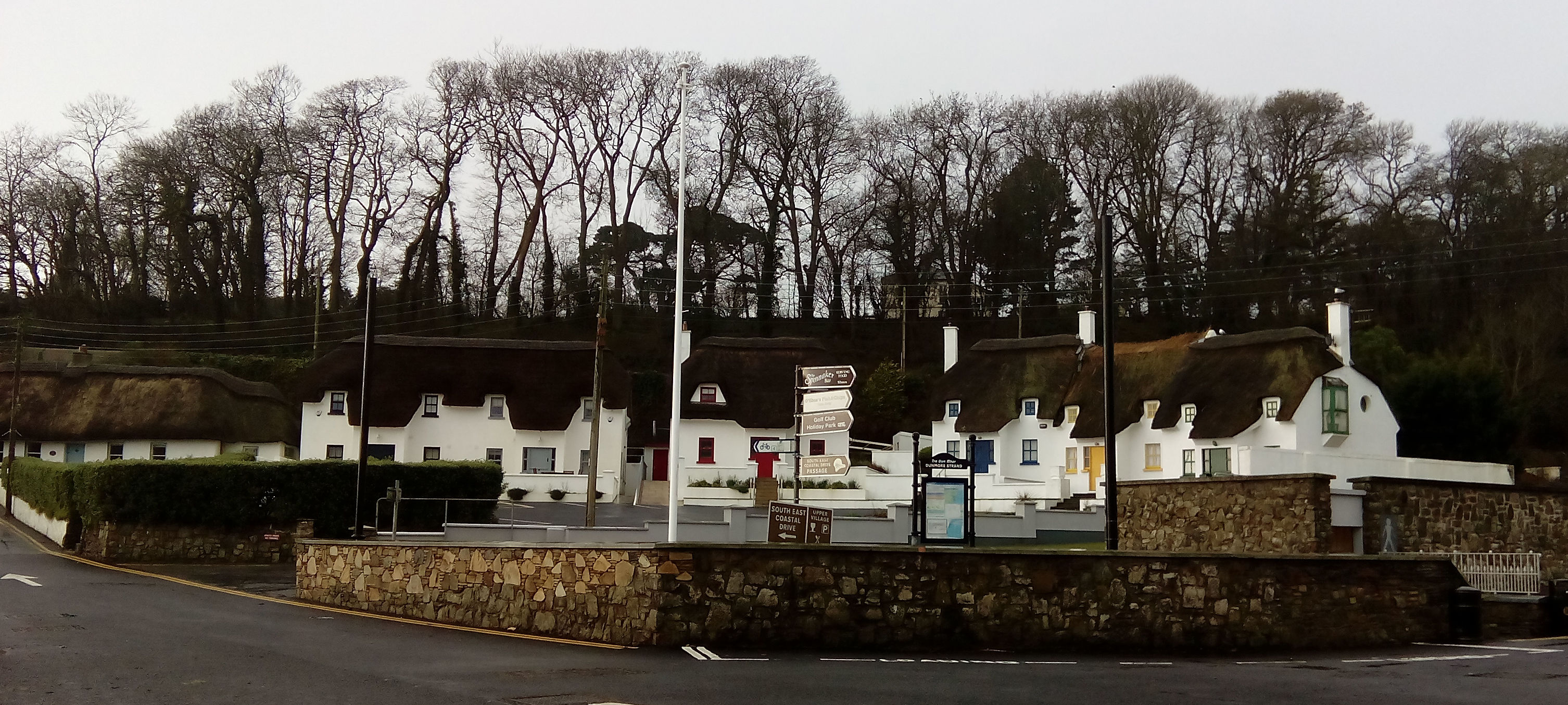 Some of the Thatched Houses in the Village where I live