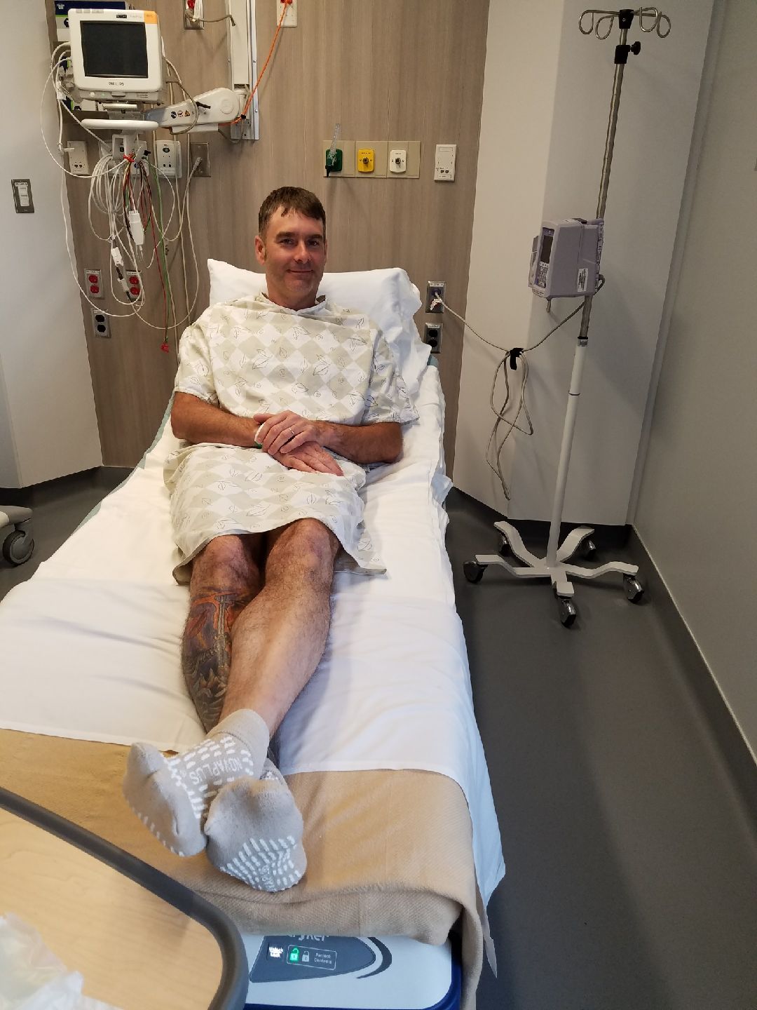 July 17th I got my catheter test done to make sure of no blockages, which I passed with flying colors.