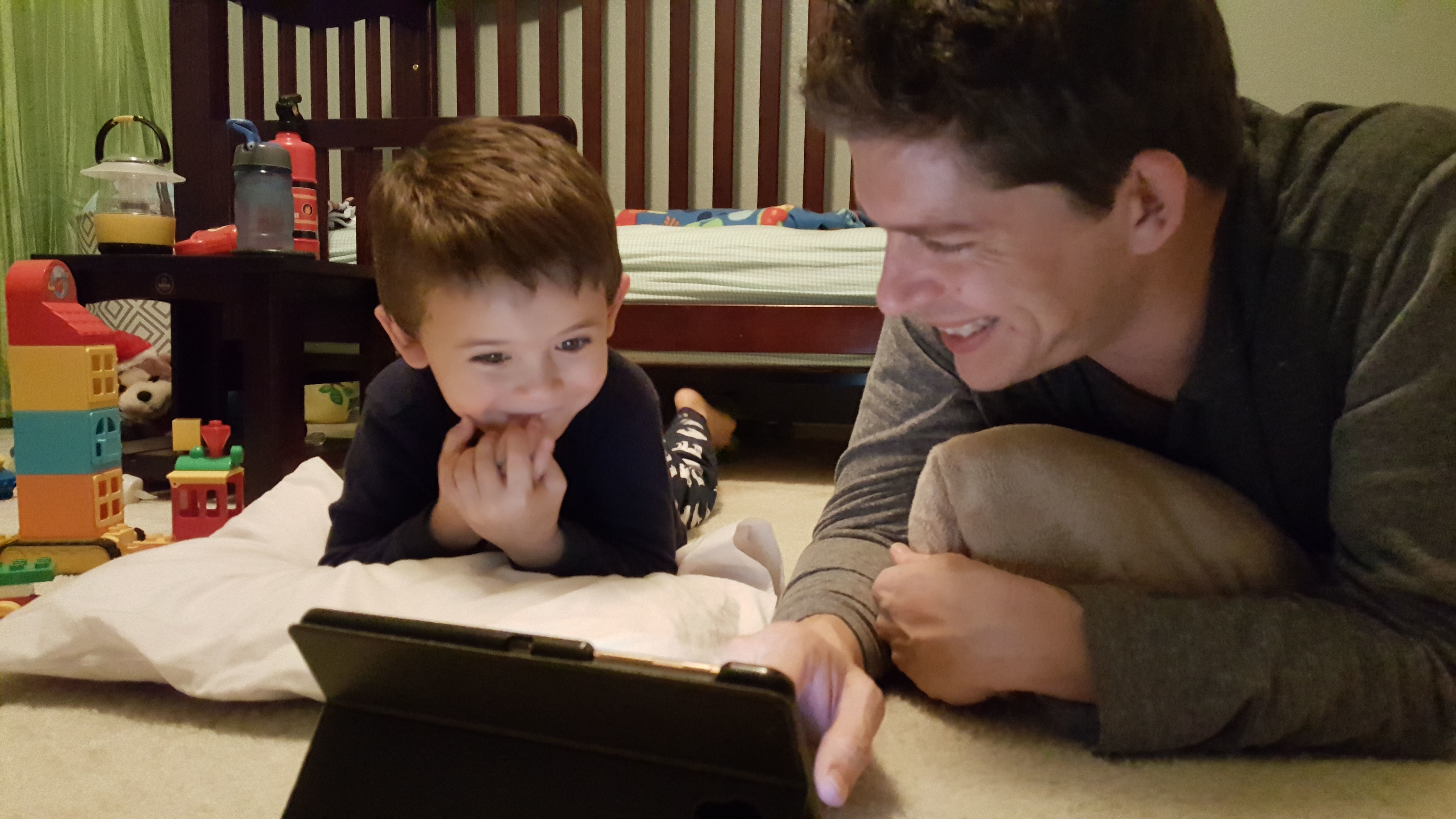 â¤Wanted to focus on being positive today- my two reasons for going through with surgery. Looking forward to being able to read bedtime stories to my sweet Asher!