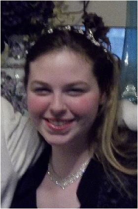 My beautiful daughter, Amelia. She was a late in life baby and my only child. She is such a good girl. She was so supportive and still is!