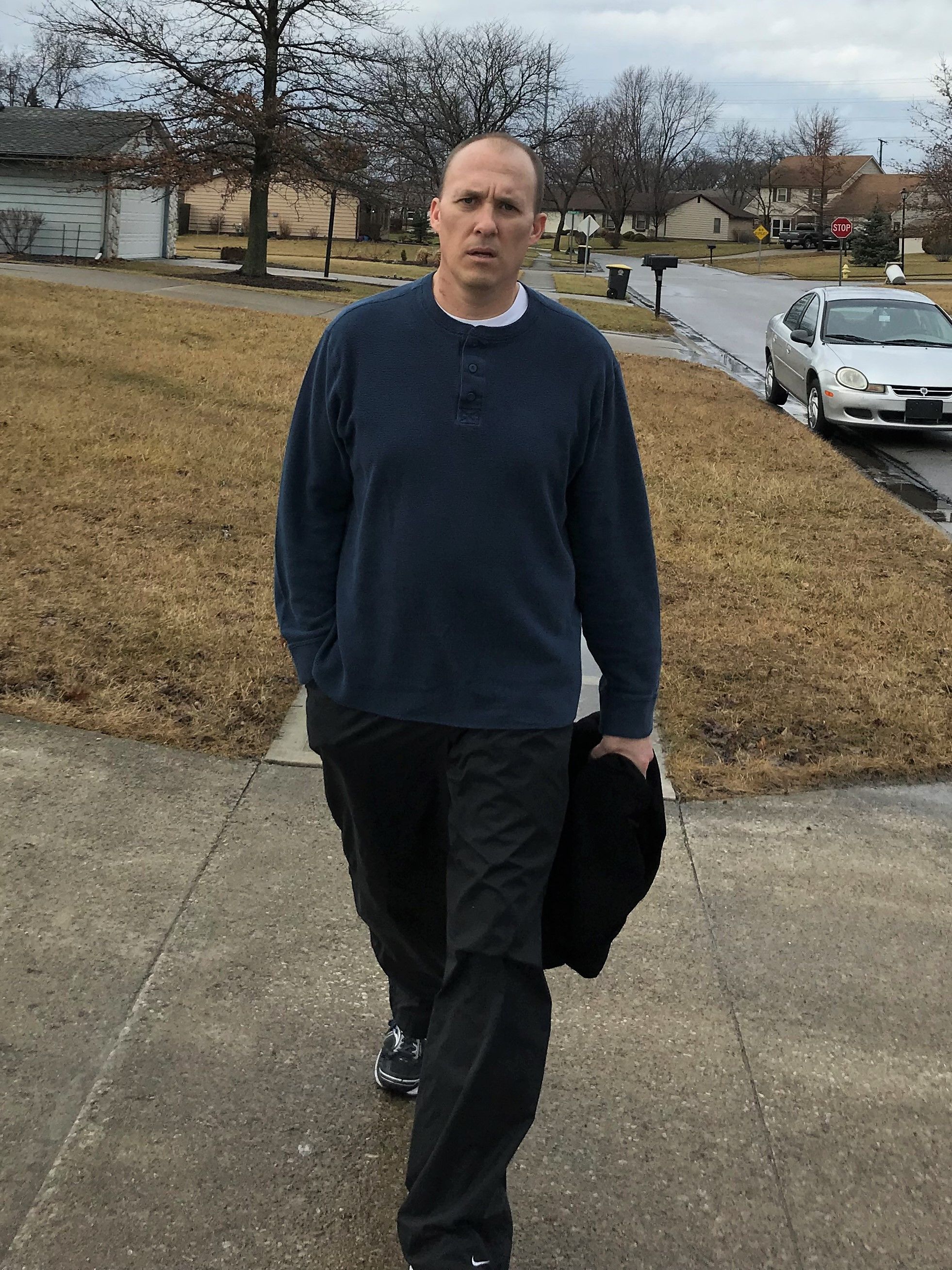 Here I am, just 2 weeks and 4 days after surgery, and this is me as I hit 1 MILE on our walk today!