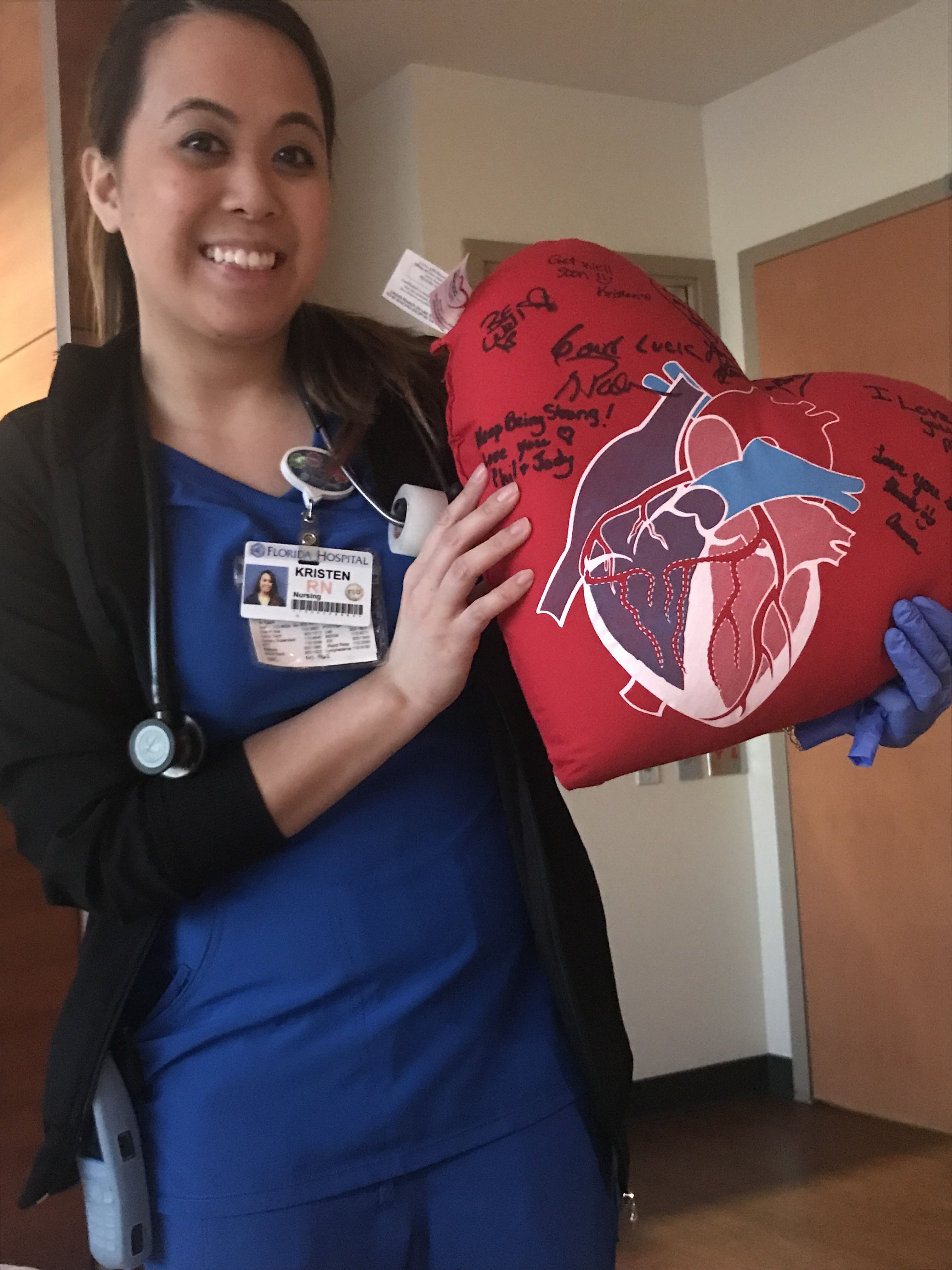 On of my favorite nurses, Kristen!
