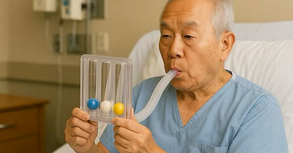 Incentive Spirometer - Male Patient